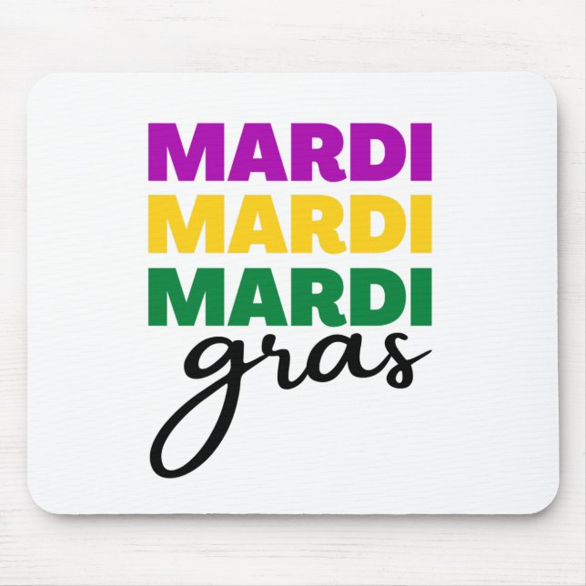 Mousepad Mardi Gras (Frente)