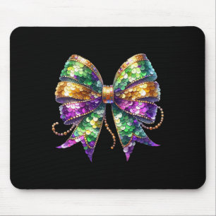 Mousepad Mardi Gras Coquette Arco Fat Terça-feira Nova Orle