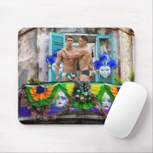 Mousepad Mardi Gras de SlipperyJoe mascara decorações de mi