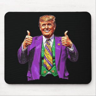 Mousepad Mardi Gras Excelente Novamente Donald Trump Americ