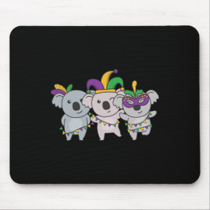 Mousepad Mardi Gras Koala Figurume