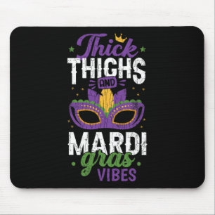 Mousepad Mardi Gras Vibes New Orleans Party Gr