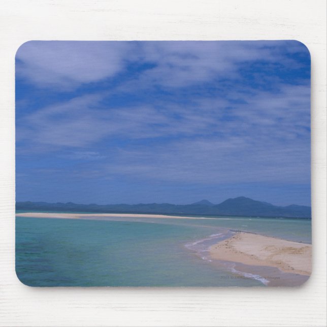 Mousepad Maré baixa na praia (Frente)