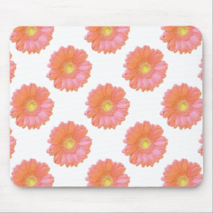 Mousepad Margarida alaranjada do gerbera