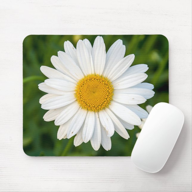 Mousepad Margarida Branca (Com mouse)