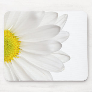 Mousepad Margaridas personalizadas fundo da flor da