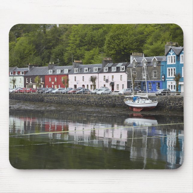 Mousepad Margem, Tobermory, Ilha de Mull, Escócia, 2 (Frente)