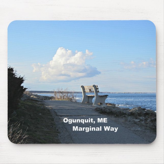 Mousepad Marginal Way, Ogunpensar, Maine (Frente)