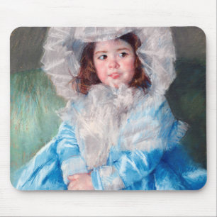 Mousepad Margot em azul, Mary Cassatt