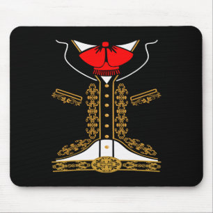 Mousepad Mariachi Charro Costume Mexicano Para Cinco De May