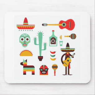 Mousepad mariachi mexicano