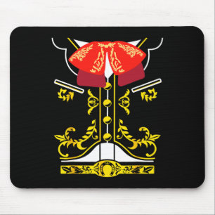 Mousepad Mariachi Tee Charro Cinco De Mayo Hallowee