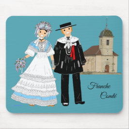 Mousepad Mariage comtois, Doubs, France