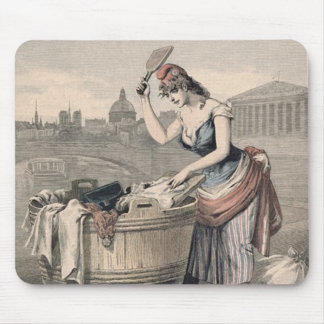 Mousepad Marianne a rainha dos Washerwomen (Frente)