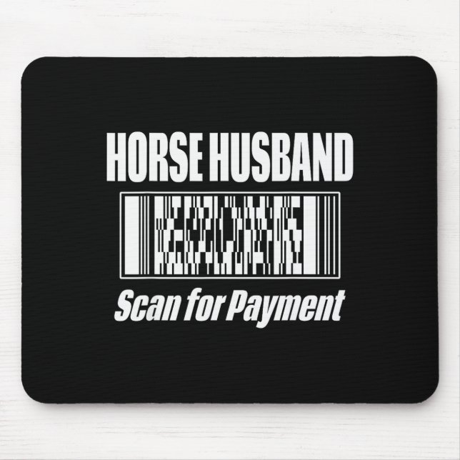 Mousepad Marido de cavalo  (Frente)