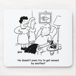 Mousepad Marido não tenta ser ferido