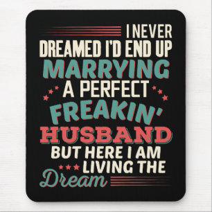 Mousepad Marido Perfeito Irritante Humor de Marido e Mulher