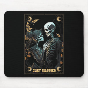 Mousepad Marido Recém-Casado Engraçado Esqueleto de Despedi