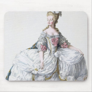 Mousepad Marie Antoinette (1752-93) 'de DES Estam de