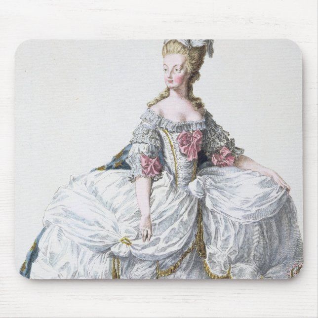 Mousepad Marie Antoinette (1752-93) 'de DES Estam de (Frente)