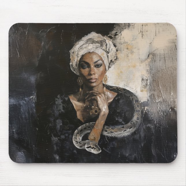 Mousepad Marie Laveau, Rainha Vodu de Nova Orleans #4 (Frente)