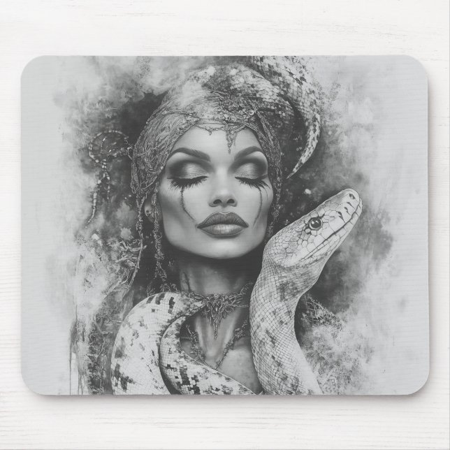 Mousepad Marie Laveau, Rainha Vodu de Nova Orleans #6 (Frente)