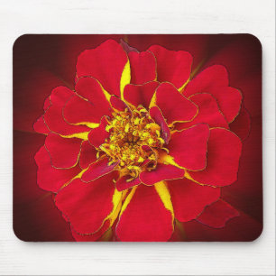 Mousepad marigold vermelho vivo