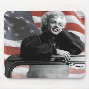 Mousepad Marilyn patriótica
