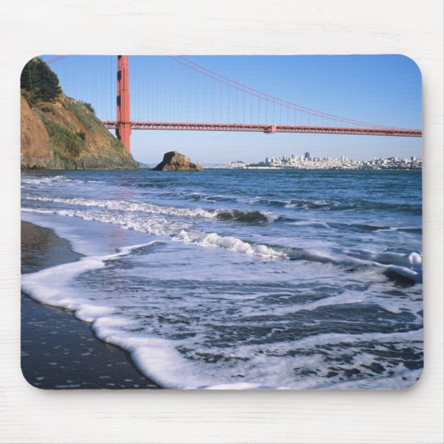Mousepad Marin Headlands, Golden Gate Bridge; São (Frente)