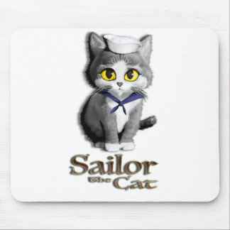 Mousepad Marinheiro o tapete do rato do gato