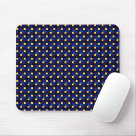 Mousepad Marinho Azul Amarelo Cor-de-rosa Moderno Pixel Art