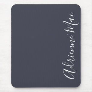 Mousepad Marinho Simplesmente Elegante Personalizado Azul