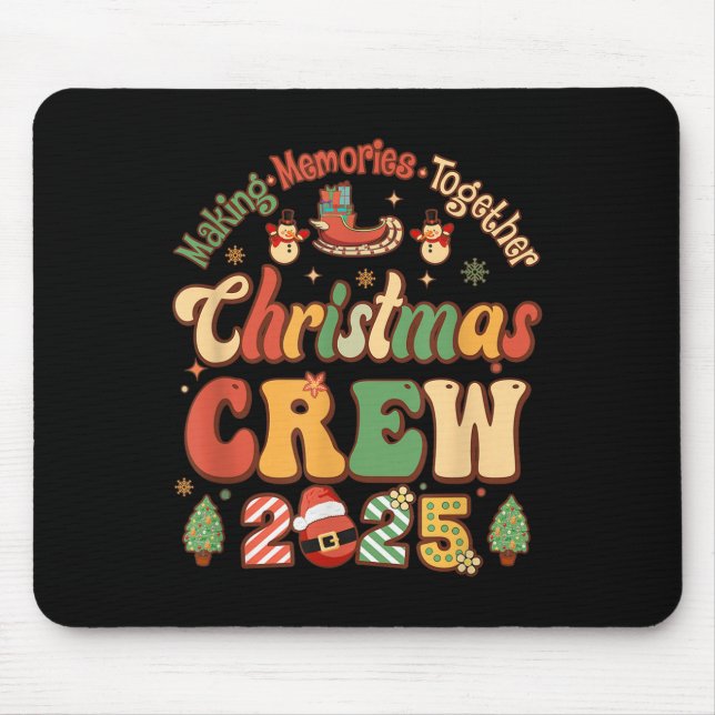 Mousepad Marking Together Matching Family Christmas Crew 20 (Frente)
