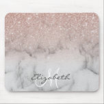 Mousepad Mármaco Clássico com Largura Dourada do Ombre<br><div class="desc">Este design não contém glitter ou sequências reais. Pode ser personalizado na área fornecida pela alteração da foto e/ou do texto. Ou pode ser personalizado clicando em Personalizar este Modelo e, em seguida, escolhendo o clique para personalizar mais a opção e excluir ou alterar a cor do plano de fundo,...</div>