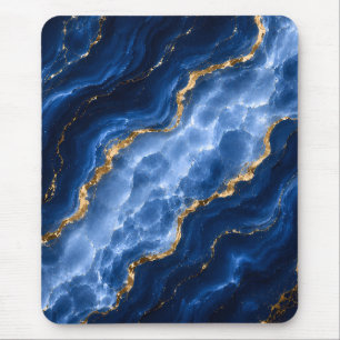 Mousepad Mármore Ágata Safira de Luxo