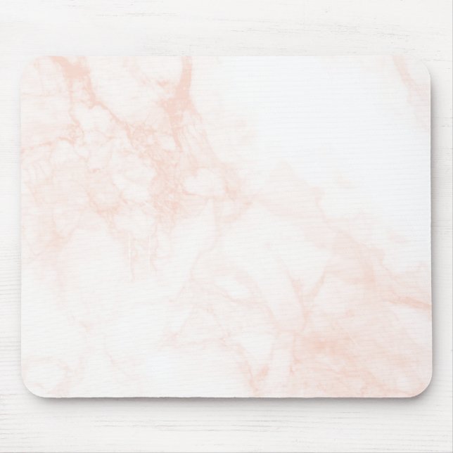 Mousepad Mármore branco minimalista (Frente)