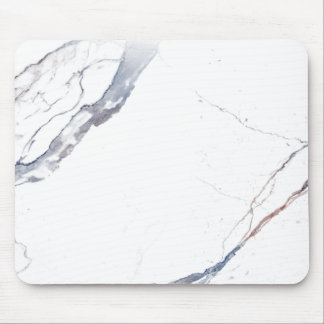 Mousepad Mármore branco minimalista