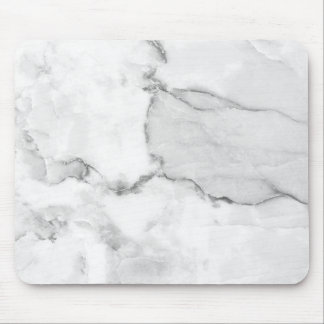 Mousepad Mármore branco minimalista