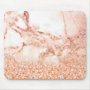 Mousepad Mármore-brilhante cor-de-rosa-rosa-rosa mic