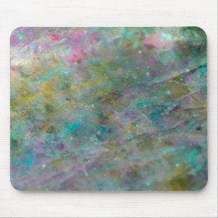 Mousepad Mármore de Rocha de Cristal Multicolorido Arco-íri