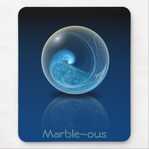 Mousepad Mármore do vidro do Fractal