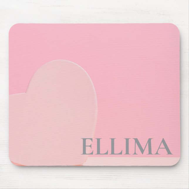 Mousepad mármore rosa  (Frente)