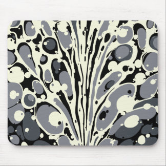 Mousepad marmoreado cinza