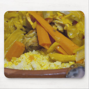 Mousepad Marrocos, Tetouan. Refeição tradicional marroquina