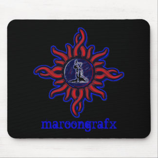 Mousepad marrom tribal