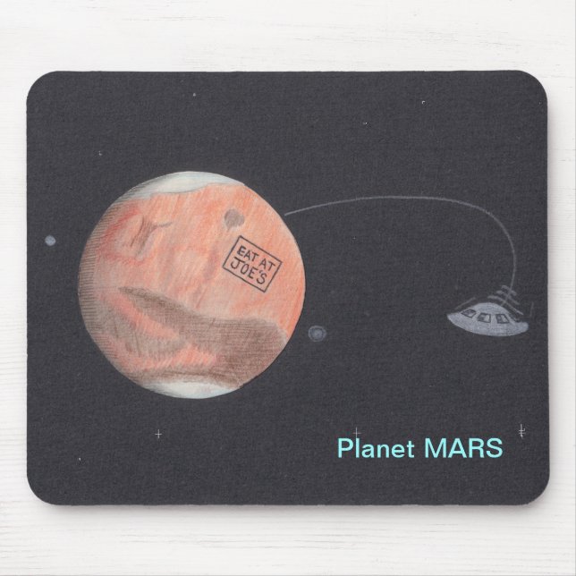 Mousepad MARS do planeta (Frente)
