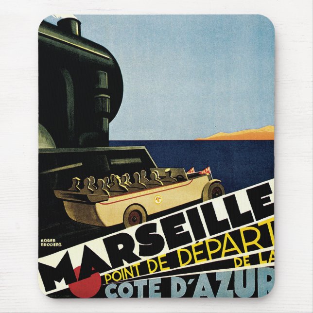 Mousepad Marselha ~ Cote D'Azur (Frente)