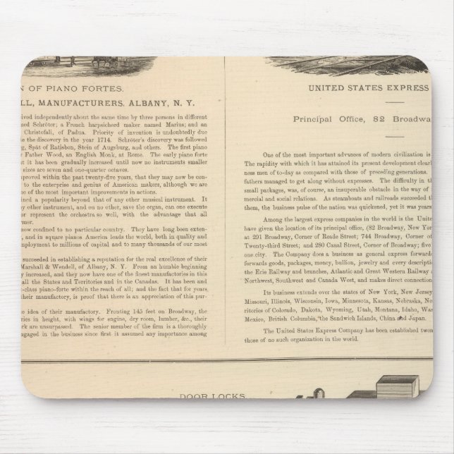 Mousepad Marshall e Wendell, Fabricantes (Frente)