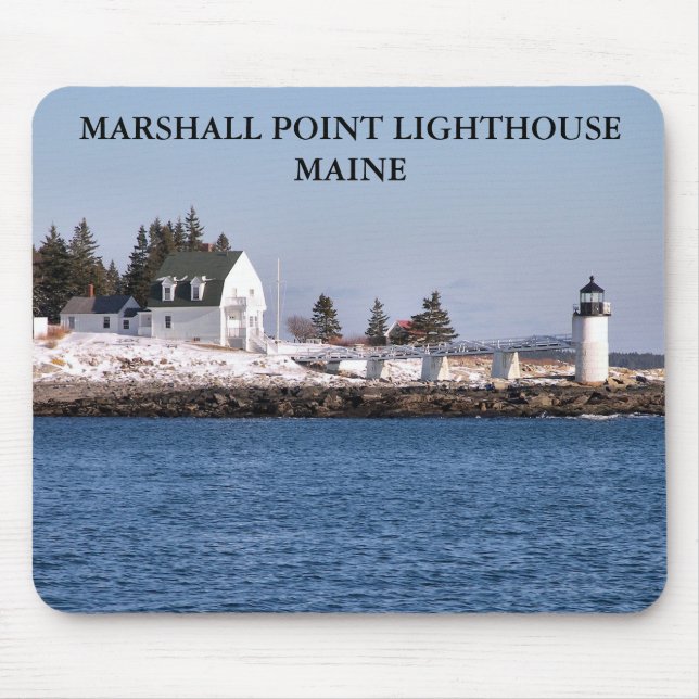 Mousepad Marshall Point Light, Port Clyde Maine (Frente)