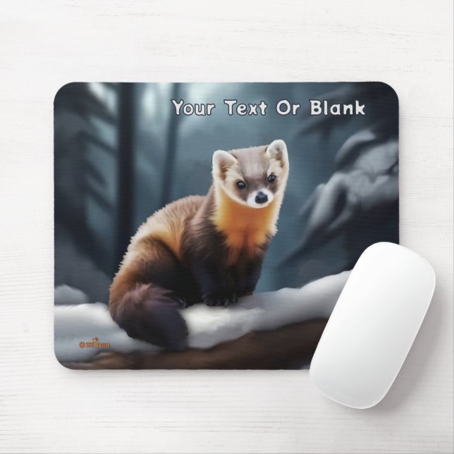 Mousepad Marta americana (Com mouse)